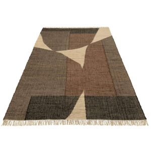 CARPET DAKAR POLY CREAM/BROWN