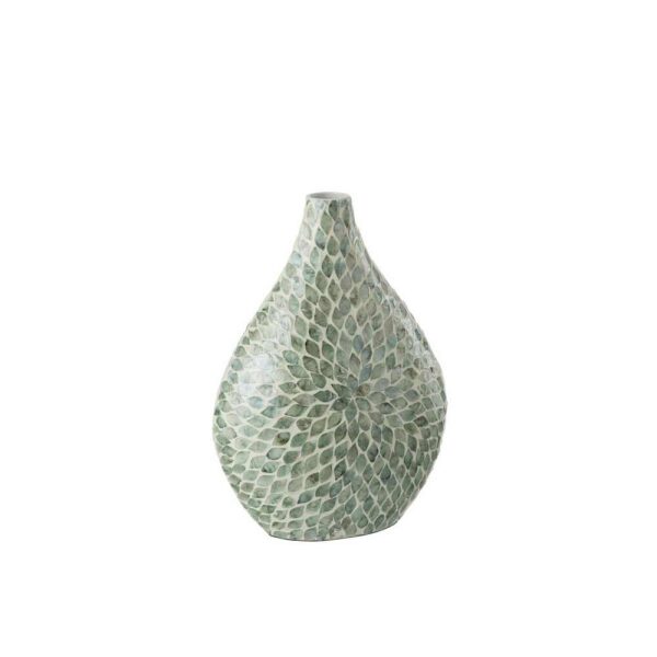 VASE ALPHA PEARL LIGHT BLUE