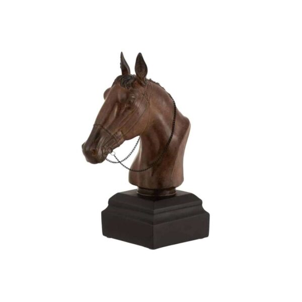 HORSE HEAD POLY BROWN