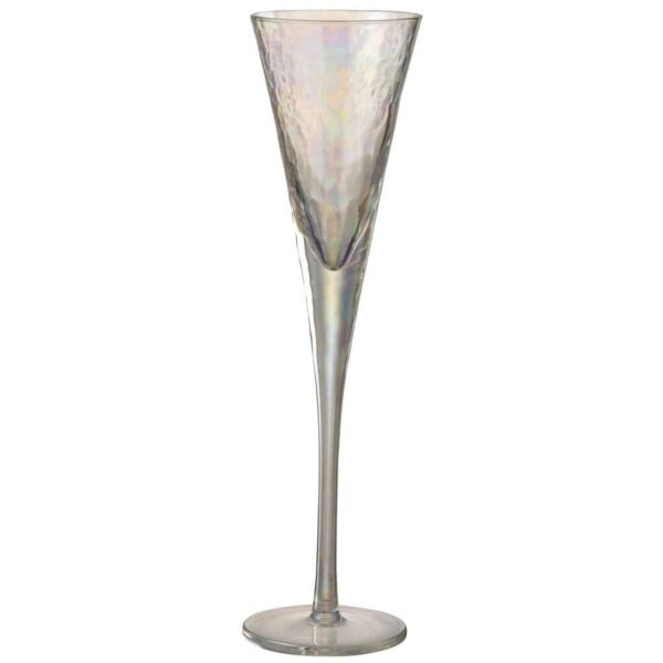 CHAMPAGNE GLASS IRREGULAR GLASS TRANSPARENT