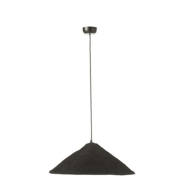 HANGING LAMP HAT MOONJ GRASS BLACK SMALL