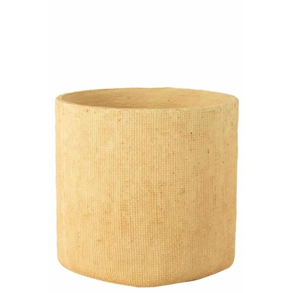 FLOWERPOT SUNNY CEMENT BEIGE EXTRA LARGE