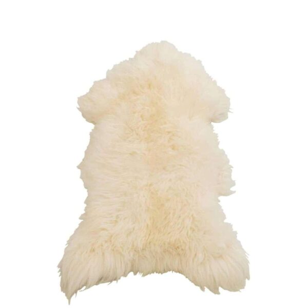 FLOOR MAT LONG SHEEP SKIN WHITE