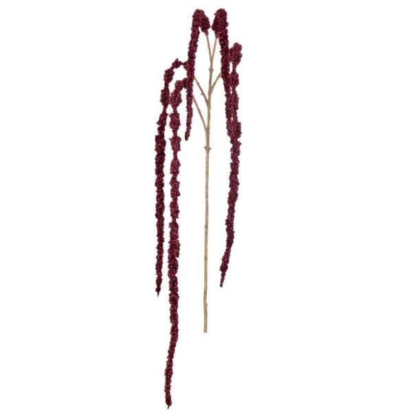 BRANCH AMARANTHUS PLASTIC RED/GOLD
