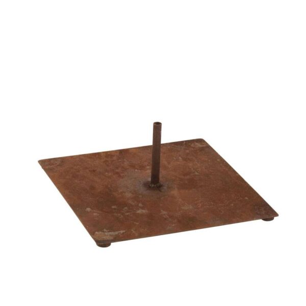 FOOT FOR GARDEN STAKE 1 PIN IRON RUST