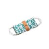 BAG OF 7 MOUTH MASKS PATTERNS COTTON GREEN