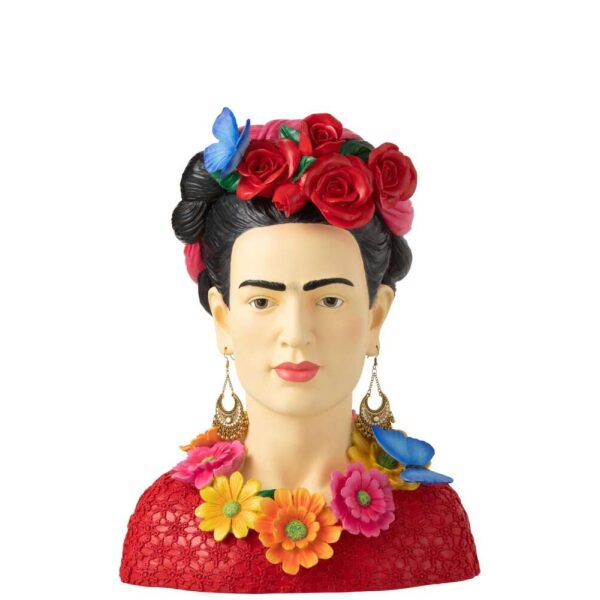 BUST FRIDA KAHLO POLYRESIN LARGE