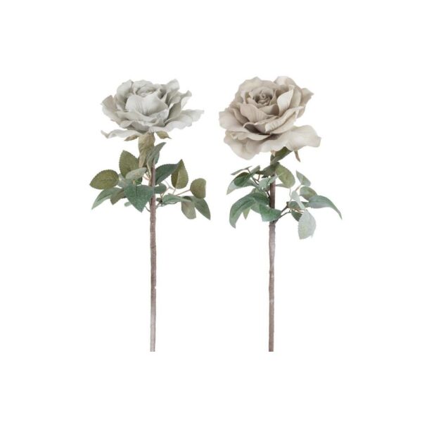 ROSE POLYESTER OLD GREEN MIX ASSORTMENT OF 2