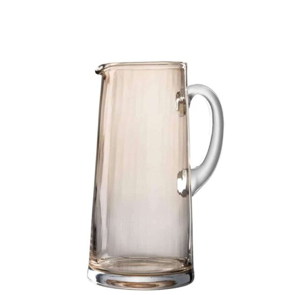 CARAFE LINES GLASS AMBER