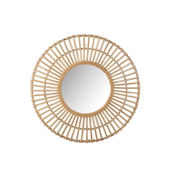 MIRROR ELLEN ROUND RATTAN NATURAL LARGE