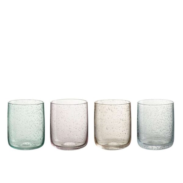 VERRE A EAU YONES VERRE MIX ASSORTIMENT DE 4