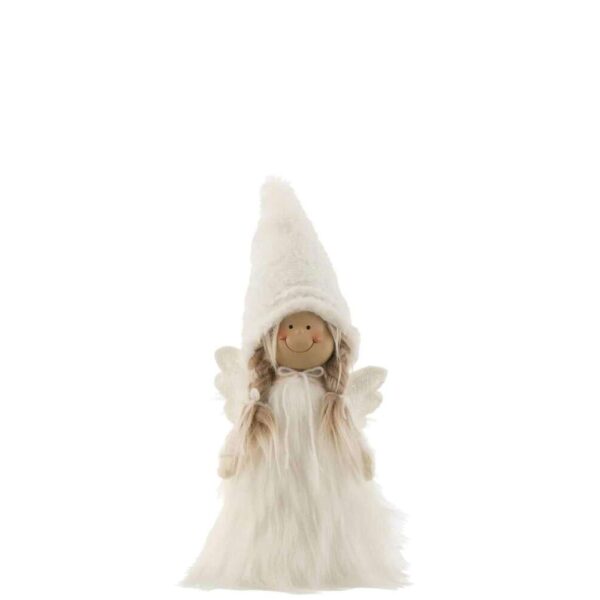 GIRL WINTER POLY/TEXTILE WHITE MEDIUM