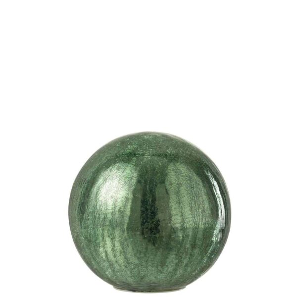 BALL LED GLASS GREEN LARGE