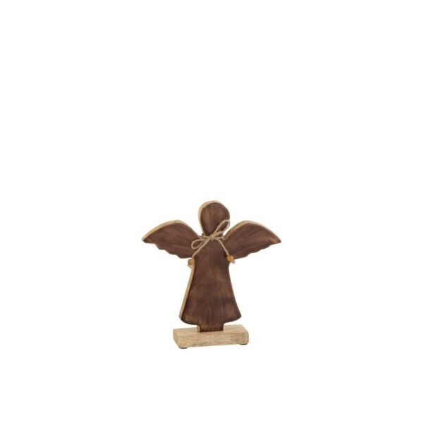 ANGEL ON FOOT VARNISHED BROWN MEDIUM
