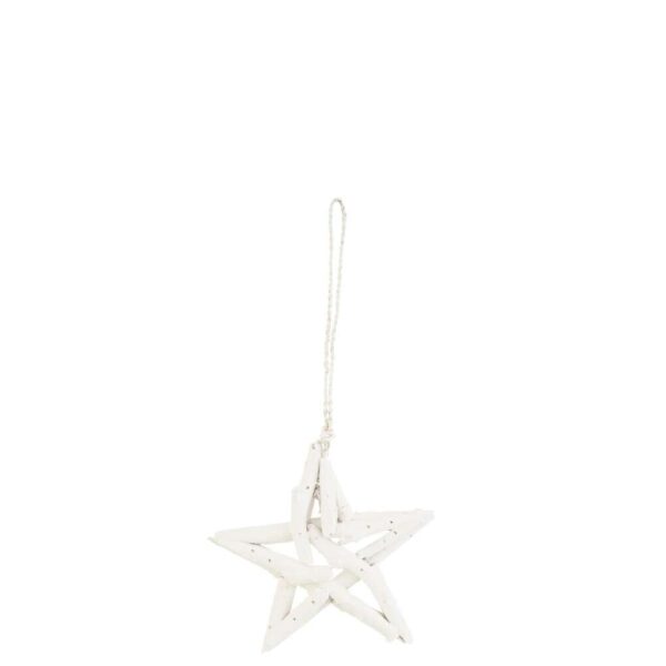 HANGER STAR DRIFTWOOD WHITE SMALL