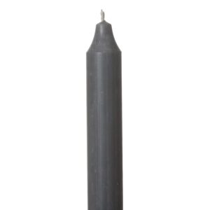 Kronelys Rustikk 2,2X30Cm 29 Grå