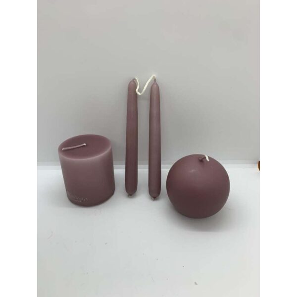 Kubbelys -45 Mørk malva - 7x20cm