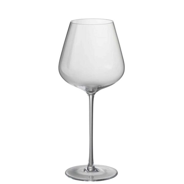 DRINKING GLASS WIDE RED WINE CRYSTAL GLASS TRANSPARENT