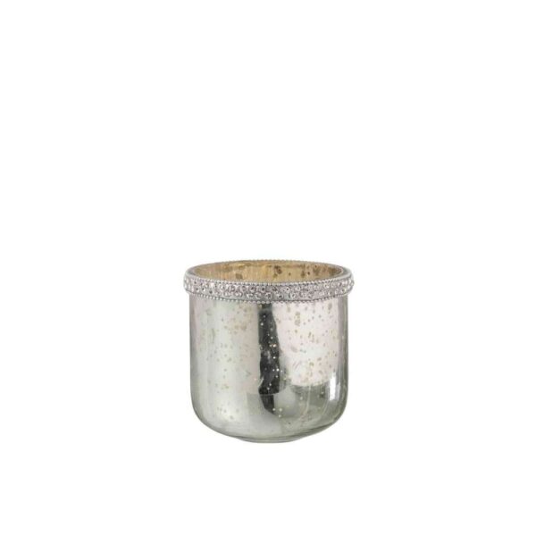 HURRICANE DIAMOND GLASS SILVER SMALL