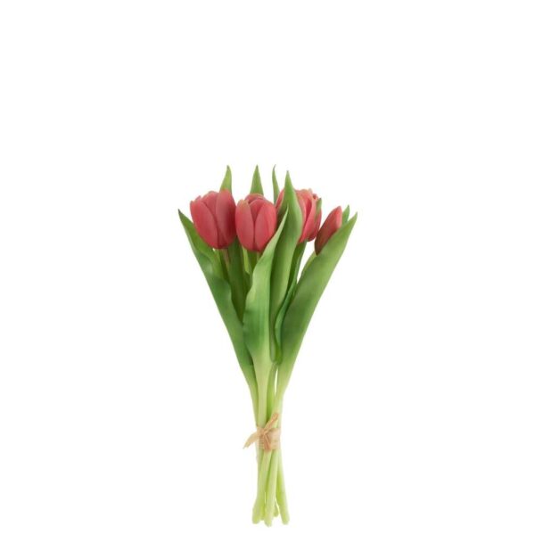 BOUQUET TULIPS 7PIECES PU BRIGHT PINK SMALL
