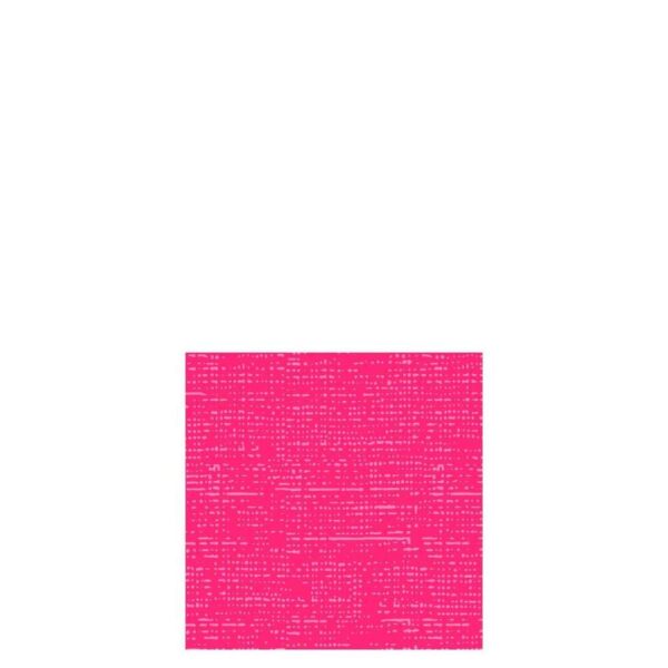PACK 16 NAPKINS TEXTTILE TOUCH PAPER FUCHSIA SMALL