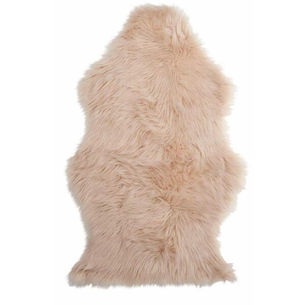 FLOORMAT FAKE FUR BEIGE