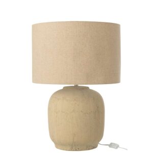 TABLE LAMP MIA TERRACOTTA BEIGE LARGE