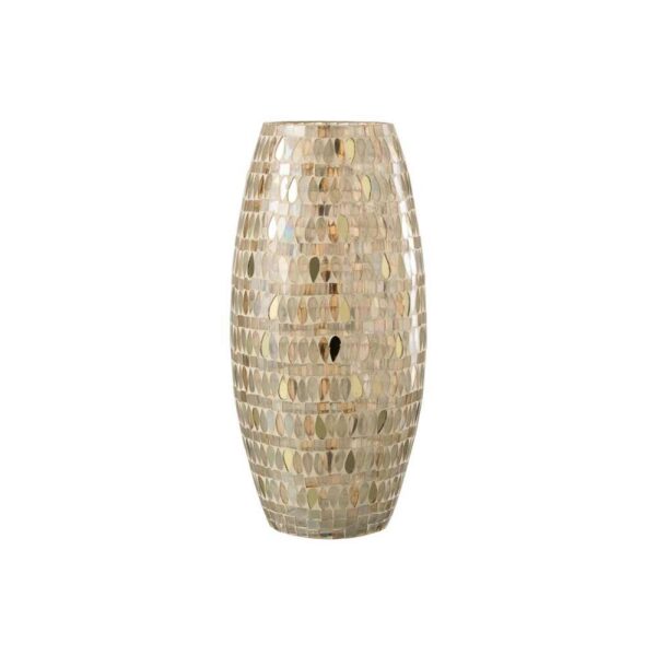 HURRICANE MOSAIC GLASS BEIGE LARGE
