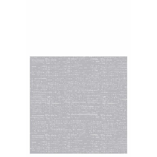 PACK 12 NAPKINS TEXTTILE TOUCH PAPER GREY LARGE