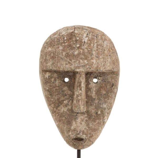FIGURE ABSTRACT WALL OR PIN ALBASIA WOOD GREY