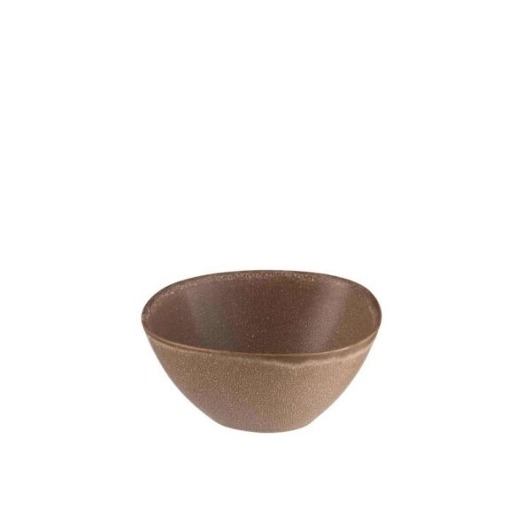 BOWL LOUISE CERAMIC COGNAC MEDIUM