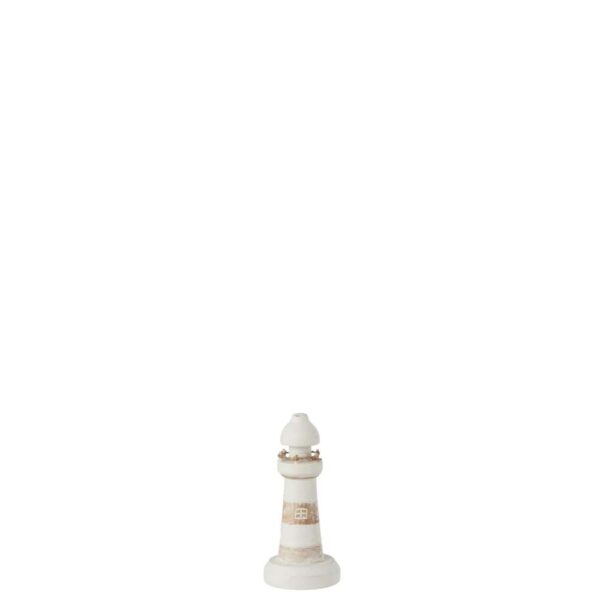 LIGHTHOUSE ALABASIA WOOD WHITE WASH SMALL