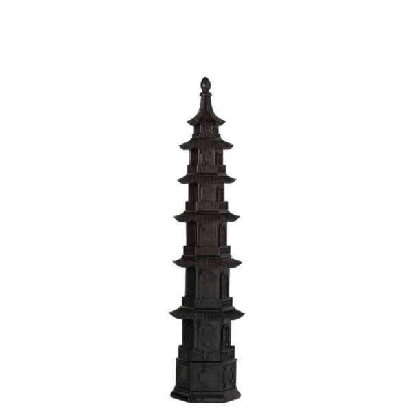 ORIENTAL TEMPLE POLY BLACK MEDIUM