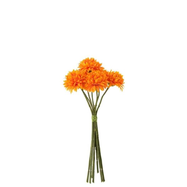 BOUQUET BALL MUM PLASTIC ORANGE