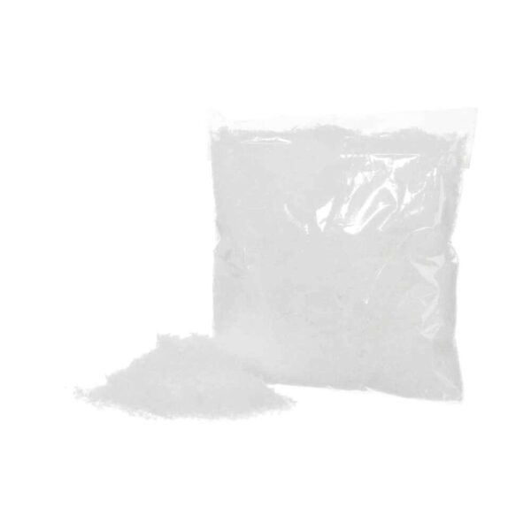 BAG IMITATION SNOW FINE MATTE WHITE LARGE