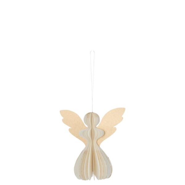 HANGER ANGEL PAPER CREAM WHITE SMALL
