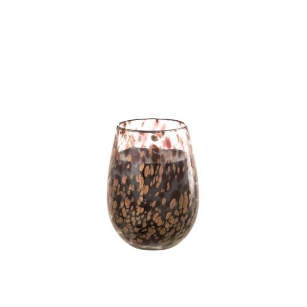SCENTED CANDLE MIA BLACK/MIX GLASS MEDIUM-120H