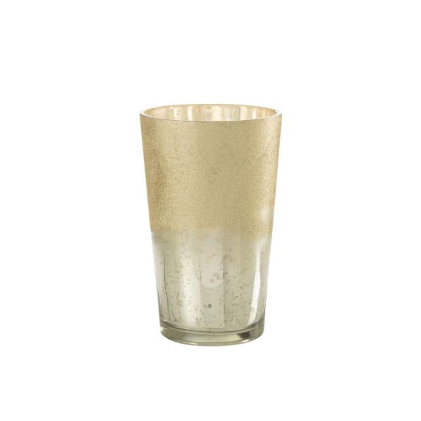 SCENTED CANDLE M-CHIC GLASS SILVER EXTRA LARGE-160H