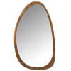 MIRROR VINCE IRREGULAR MANGO WOOD BROWN