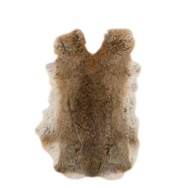 RABBIT SKIN GREY-BROWN