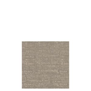 PACK 16 NAPKINS TEXTTILE TOUCH PAPER TAUPE SMALL