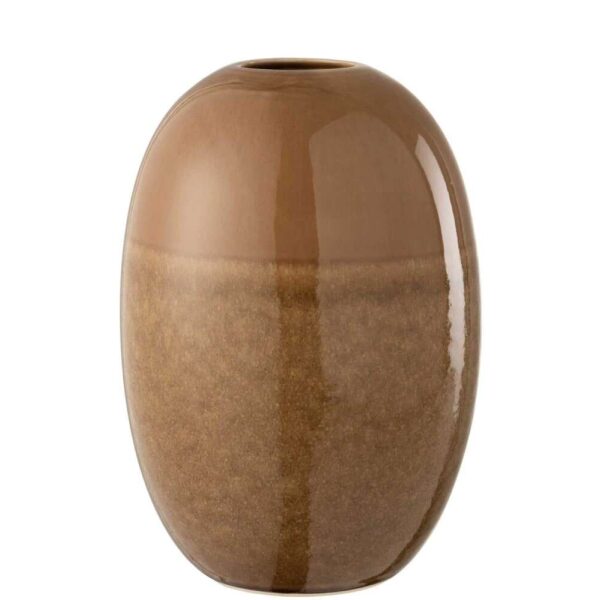 VASE BARBARA CERAMIC BROWN LARGE