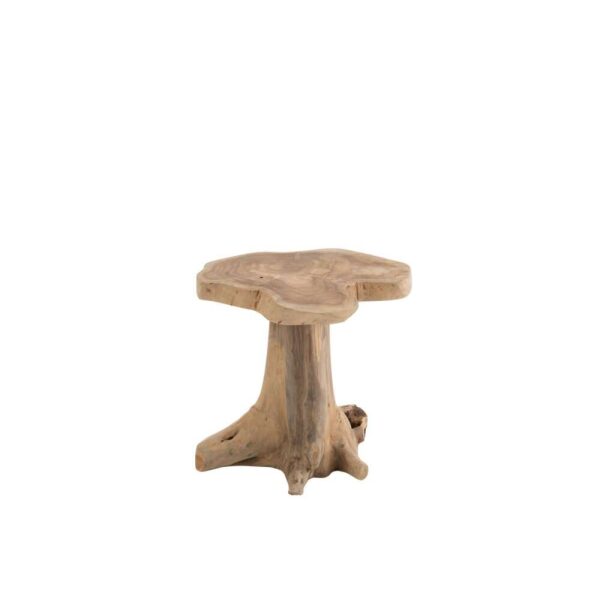 SIDETABLE AMY TEAK WOOD NATURAL SMALL