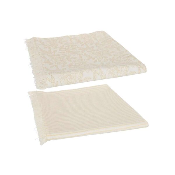 TAFELKLEED INDI TEXTIEL BEIGE ASSORTIMENT VAN 2