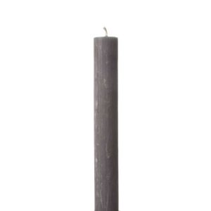 Kronelys rustikk maxi 29 Grå 29cm