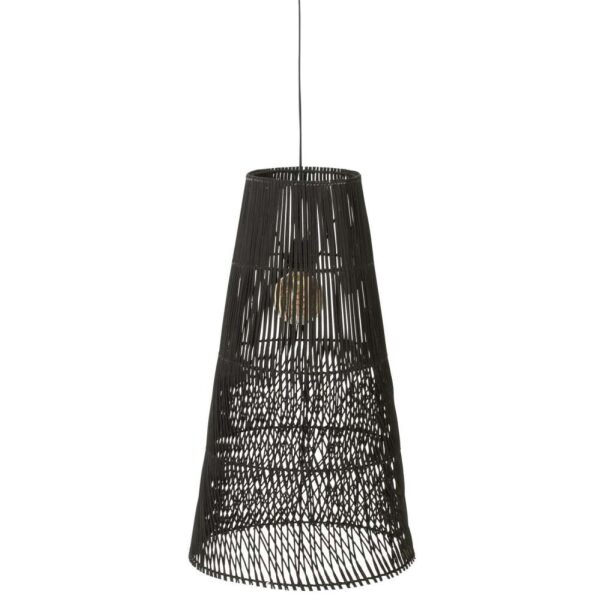 LAMPSHADE ALIX RATTIN BROWN