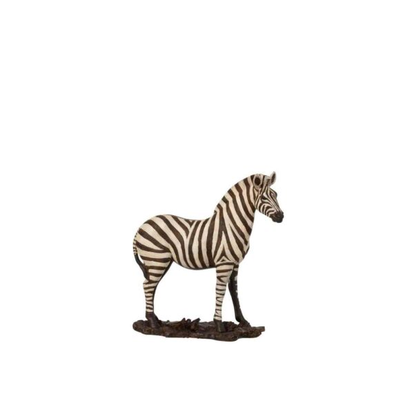 ZEBRA POLY WHITE/BLACK SMALL