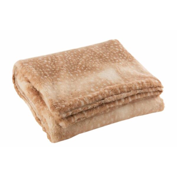 PLAID BAMBI POLYESTER BROWN/BEIGE