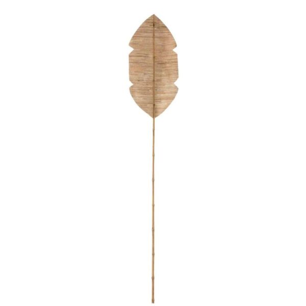 LEAF DECO BAMBOO/BANANAS LEAVES NATURAL LARGE