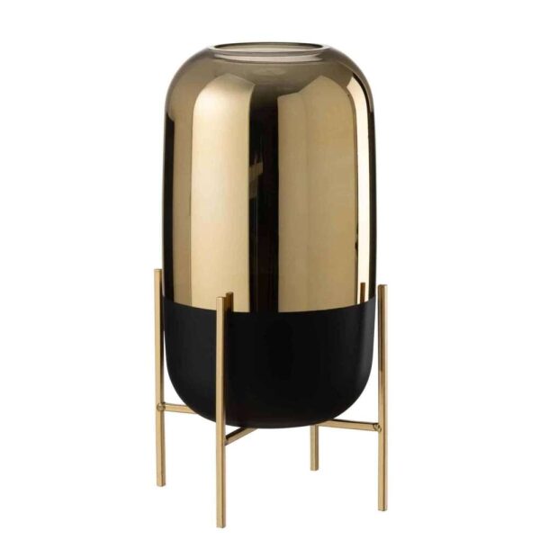 HURRICANE ON FOOT GLASS BLACK/GOLD LARGE